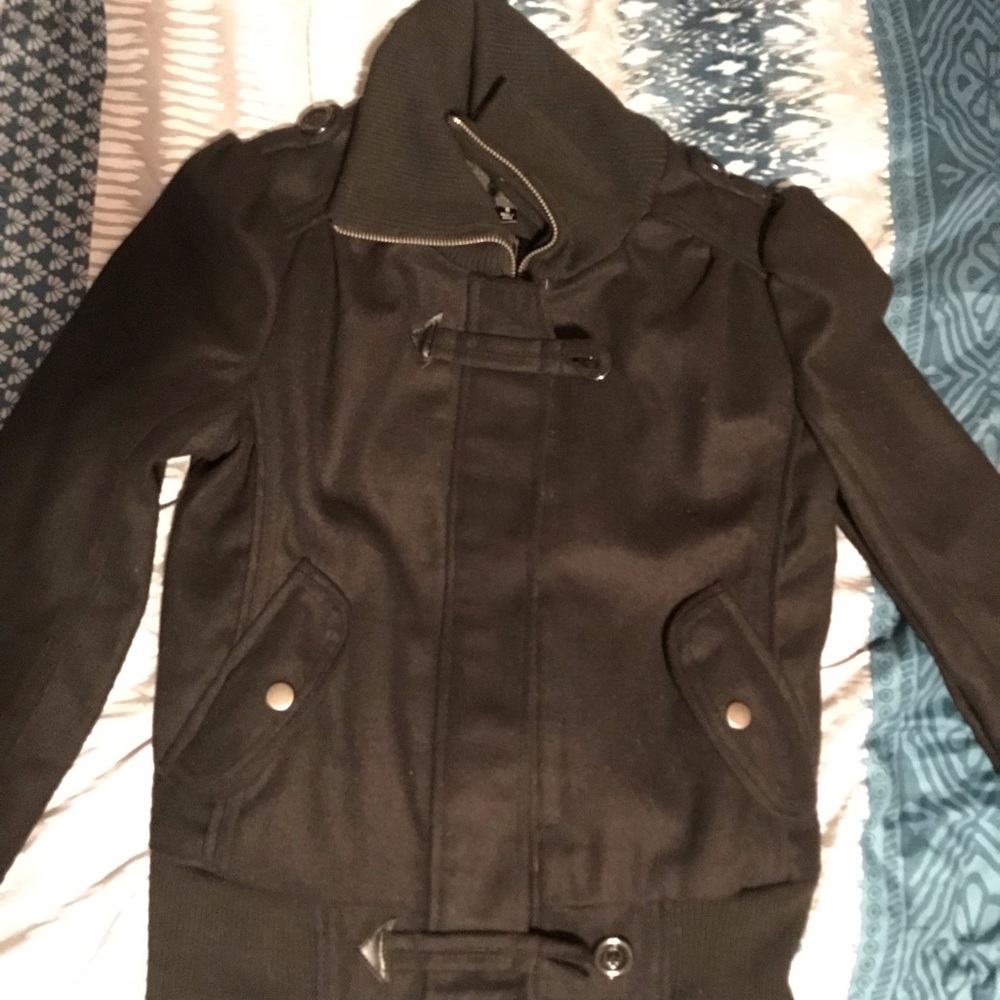 Black Wool Jacket